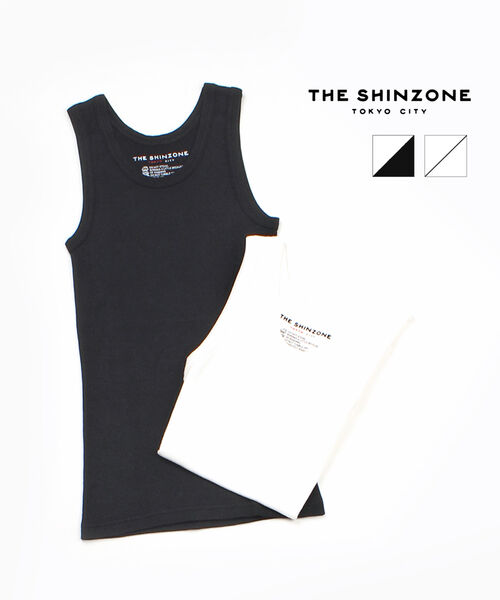 【20%OFF】ザ シンゾーン THE SHINZONE コットン タンクトップ 2枚セット PACK TANK パックタンク・21MMSCU23-4432301(メール便可能商品)(レディース)