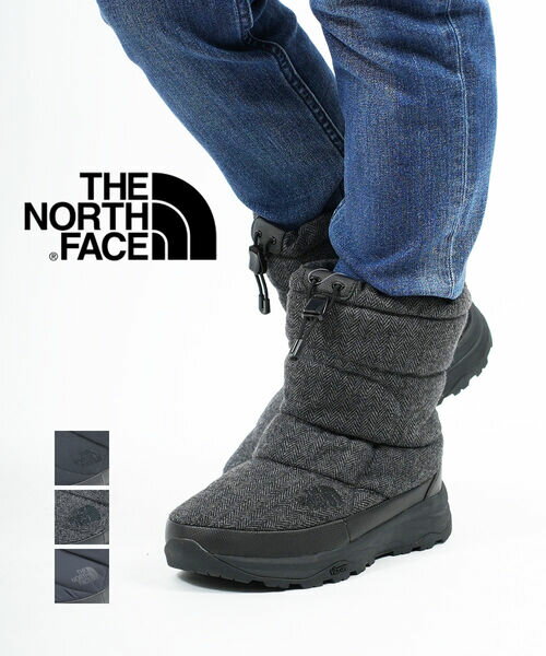 【5/20限定ポイント10倍】ザ ノースフェイス THE NORTH FACE ブーツ ヌプシ ヌプシブーティ スノーブーツ 防水 ウォータープルーフ 定番 人気 ショート・NF52272-2532302(メンズ)(レディース)(B-1)
