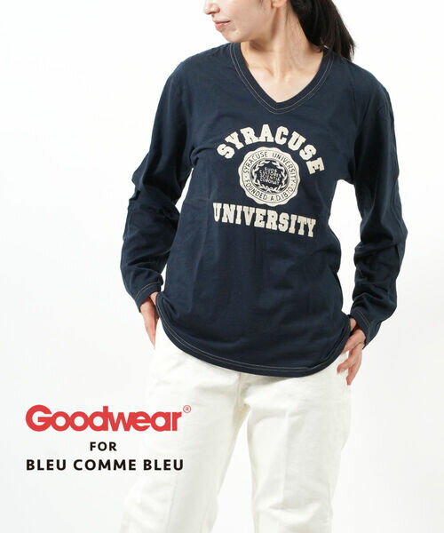 ObhEFA GOODWEAR Rbg VlbN  Jbg\[ TVc SYRACUSE V-NECK L/SL TENGW1151G0795-0342001([։\i)[M 5/5](Y)(fB[X)BCBʒ