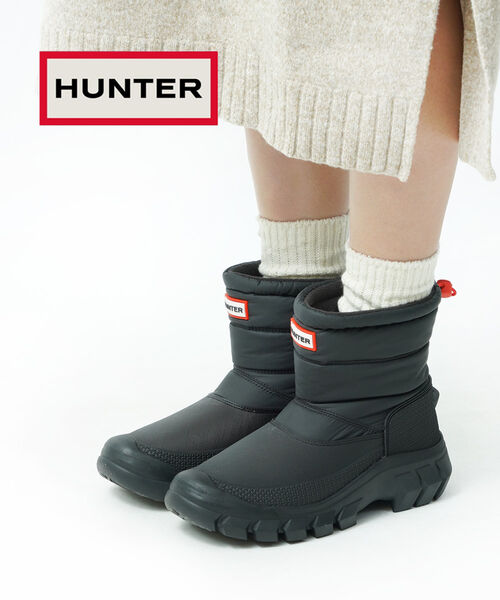 ハンター ハンター HUNTER スノーブーツ ブーツ ショートブーツ ウィンターブーツ 防寒 防水 雨 雪 ショート キャンプ アウトドア あったか・WFS2108WWU-0122302(レディース)(C-2)