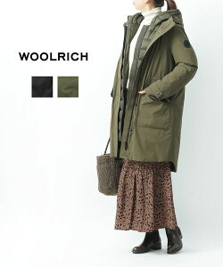 【2023年秋冬新作】ウールリッチ WOOLRICH ロング ミリタリー パーカー ミリタリーコート ミリタリージャケット アウター フード フーデッドコート ロングコート 3WAY ダウンジャケット インナーダウン ダウンコート 取り外し可能 3シーズン・WWOU0931-4352302(レディース)