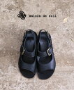 【4/30,5/1限定ポイント10倍】メゾン ド ソイル maison de SOIL レザー ストラップサンダル PLAIN STRAP SANDAL ENMDS1211-0341201(レディース)(D-4)