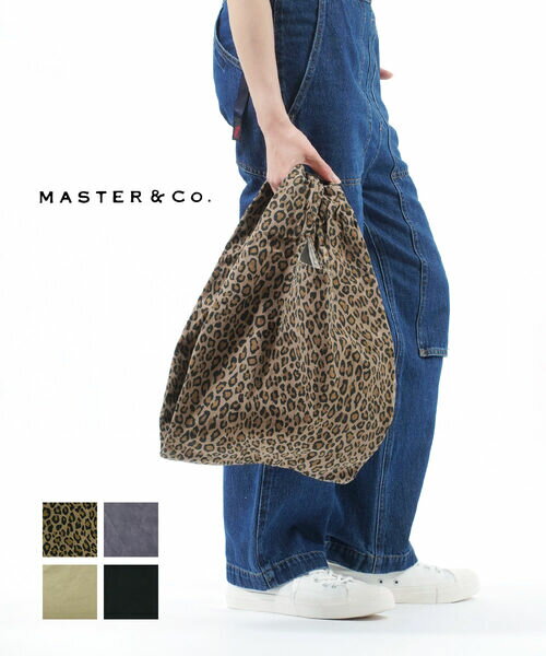 マスターアンドコー Master&Co. コットン チノクロス トートバッグ エコバッグ ECOバッグ S・MC080S-3282301(メンズ)(レディース)(クーポン対象外)