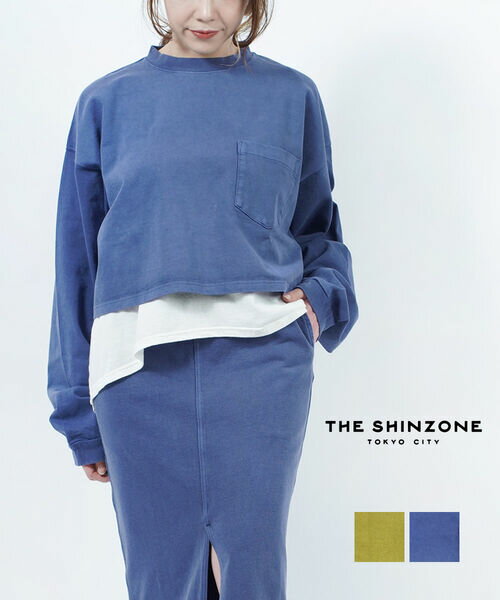 y5/20|Cg10{zU V][ THE SHINZONE Rbg OTVc PIGMENT CROPPED TEE sOg NbvhTE23SMSCU02-4432301(fB[X)(N[|ΏۊO)