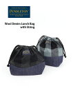 【5/5は11%クーポン&ポイント11倍】ペンドルトン PENDLETON ウールデニム ランチボックス with ストリング 巾着タイプ・19804331-3...