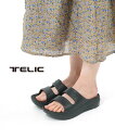 【4/27 9:59までポイント10倍】テリック TELIC サンダル ダブルストラップ W-STRAP 厚底 リカバリーサンダル スライドサンダル NORMAL SOLE 抗菌 男女兼用 リラックス コンフォート ビーチ W-STRAP-0122301(メンズ)(レディース)(A-0)(クーポン対象外)