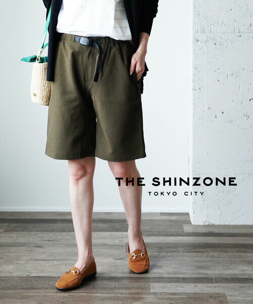 【5/20限定ポイント10倍】ザ シンゾーン THE SHINZONE ×グラミチ ショートパンツ Gショーツ GRAMICCI Shinzone EXCLUSIVE G-SHORTS・21SGRPA01-4432101(レディース)