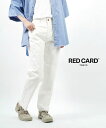 【ポイント2倍】レッドカード トーキョー RED CARD TOKYO デニム レディース デニムパンツ ジーンズ ホワイトデニム ワイドデニム Blues ハ...