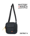【8/20限定まとめ買いクーポン対象】【20%OFF】ミステリーランチ MYSTERY RANCH ショルダーバッグ ディストリクト4 バッグ サブバッグ 斜め掛け ポーチ 黒 ブラック アウトドア キャンプ 旅行 フェス・19761507-3662501(メンズ)(レディース)
