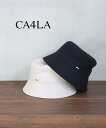 【マラソン期間限定まとめ買いクーポン対象】【40%OFF】カシラ CA4LA 帽子 ハット バケットハット バケハ 無地 ブラック ベージュ 防寒 深め 裏地 ...
