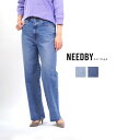 ニードバイ ヘリテージ NEEDBY heritage デニム パンツ ボトムス デニムパンツ ワイドパンツ ジーンズ ハイウエスト ワイド ストレート 日本製 美脚・N1C1006378-2942401(レディース)