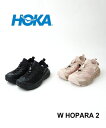 【2024年春夏新作】ホカオネオネ HOKA ONE ONE サンダル ホパラ2 シューズ スポーツサンダル マウンテンサンダル ブラック 黒 ベージュ アウトドア 水陸両用 撥水 速乾 1147670-2542401(レディース)(C-3)