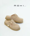 【30%OFF】モヒ MOHI サボ サンダル 厚底サンダル スリッポン シューズ レザー 牛革 スエード 疲れにくい 歩きやすい 脚長 大人 おしゃれ・GU1...