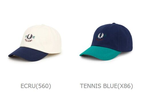 【ポイント10倍】【2025年春夏新作】フレッドペリー FRED PERRY キャップ 帽子 ユニセックス コットン 春 夏 秋 ロゴ 刺しゅう バイカラー おしゃれ・HW9675-3872501(メンズ)(レディース)