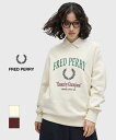 【20%OFF】【2025年春夏新作】フレッドペリー FRED PERRY スウェット トレーナー プルオーバー クルーネック ロゴ 丸首 裏毛 おしゃれ Em...