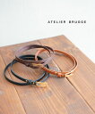 【8/15限定まとめ買いクーポン対象】【30%OFF】アトリエブルージュ atelier brugge ベルト スリムベルト 本革 牛革 レザー バックル ゴー...