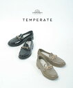 【ポイント2倍】テンパレイト TEMPERATE レインシューズ ローファー ビットローファー 晴雨兼用 防水 撥水 はっ水 PVC 通勤 通学 デイリー おし...