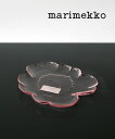 【20%OFF】【2025年春夏新作】マリメッコ marimekko 皿 食器 プレート ガラス皿 正規品 ウニッコ 20cm 北欧 ギフト おしゃれ 母の日・...