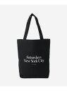 Miller Standard Tote Saturdays NYC サタデーズ　ニューヨークシティ バッグ トートバッグ ブラック ホワイト カーキ【送料無料】[Rakuten Fashion]