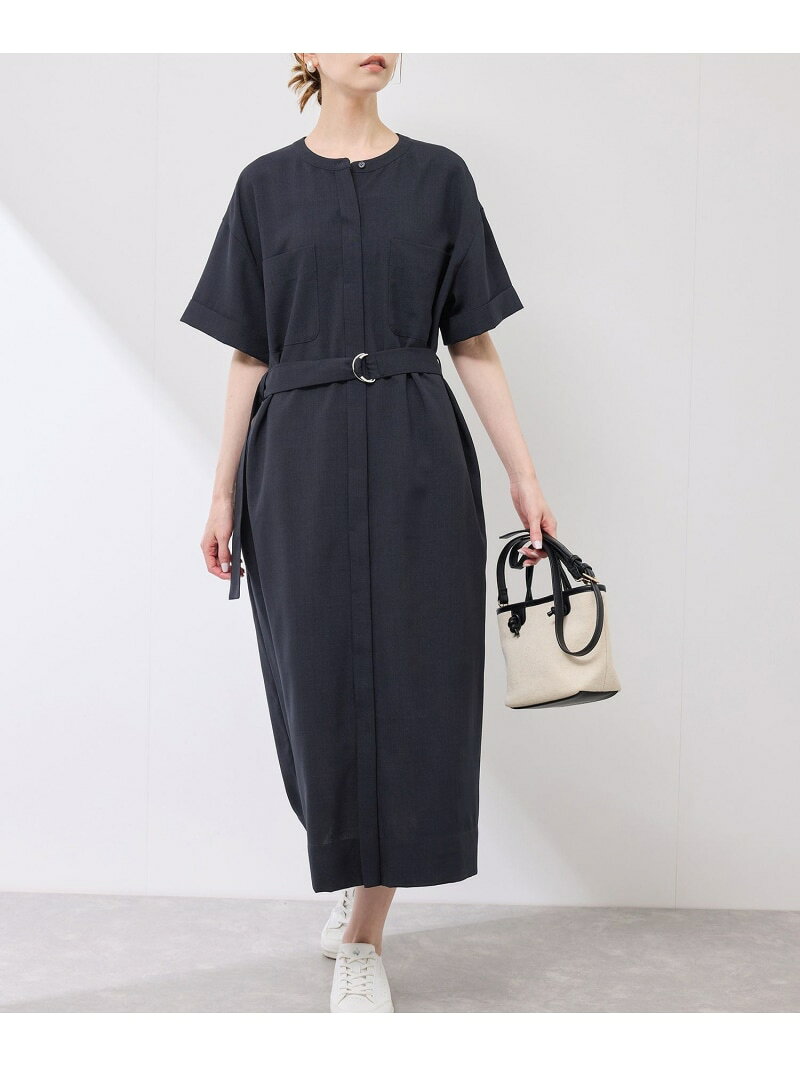 【SALE／55%OFF】サックワンピース ROPE' PICNIC ロペピクニック ワンピース・ドレス ワンピース ネイビー ベージュ【RBA_E】[Rakuten Fashion] jadorejunonline-10069298 J’aDoRe JUN ONLINE サンプル画像3