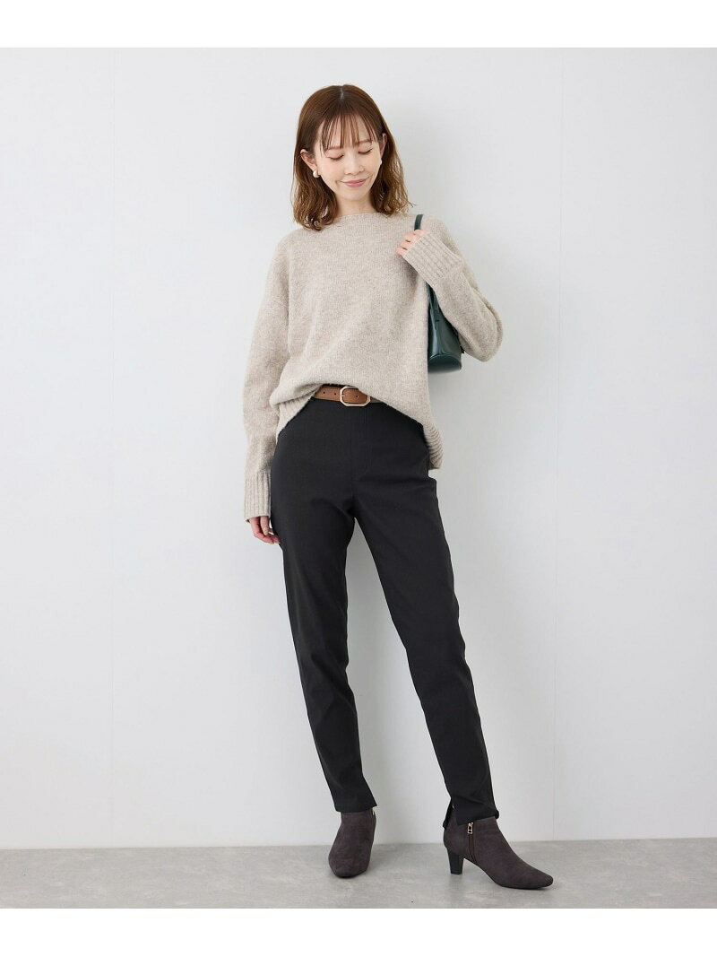 【SALE／60%OFF】ストレッチスキニーパンツ ROPE' PICNIC ロペピクニック パンツ その他のパンツ グレー ブラック【RBA_E】[Rakuten Fashion] jadorejunonline-10063363 J’aDoRe JUN ONLINE サンプル画像3