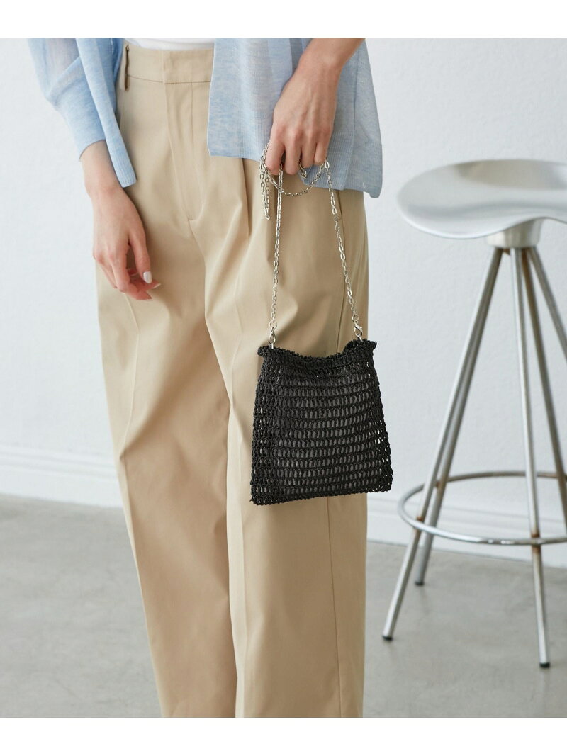 【SALE／70%OFF】メタリックヤーンミニチェーンショルダーバッグ ROPE' PICNIC PASSAGE ロペピクニック バッグ ショルダーバッグ ブラック【RBA_E】[Rakuten Fashion] jadorejunonline-10065465 J’aDoRe JUN ONLINE サンプル画像2