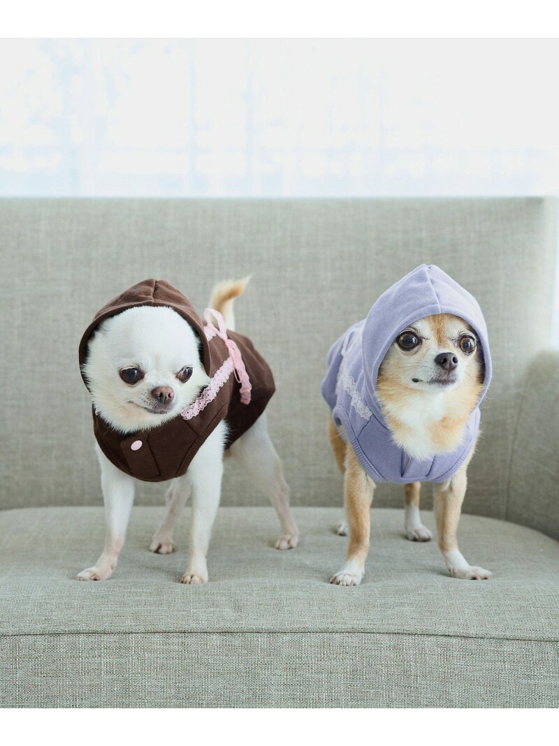 【DOG】ラインフードパーカー ROPE' PICNIC PASSAGE ロペピクニック ペット用品 ペットウェア・ペット服【先行予約】*【送料無料】[Rakuten Fashion] jadorejunonline-10077840 J’aDoRe JUN ONLINE サンプル画像3