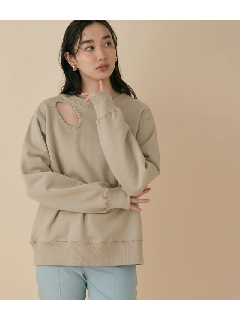 ySALE^60%OFFzyNear by mezʒSimple point sweatshirt ADAM ET ROPE' FEMME A_Gy gbvX XEFbgEg[i[ x[W zCgyRBA_Ezyz[Rakuten Fashion]