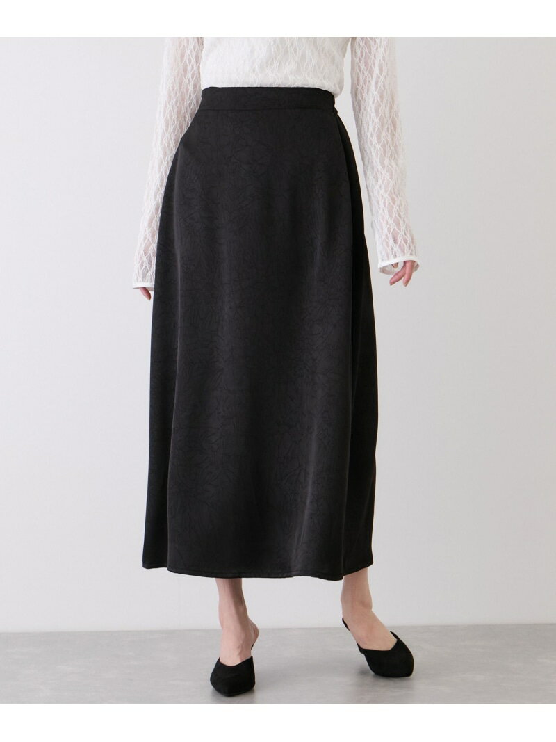 Rakuten - 【SALE／25%OFF】サテンAラインスカート JAYRO ジャイロ スカート その他のスカート ブラック グレー【RBA_E】[Rakuten Fashion]