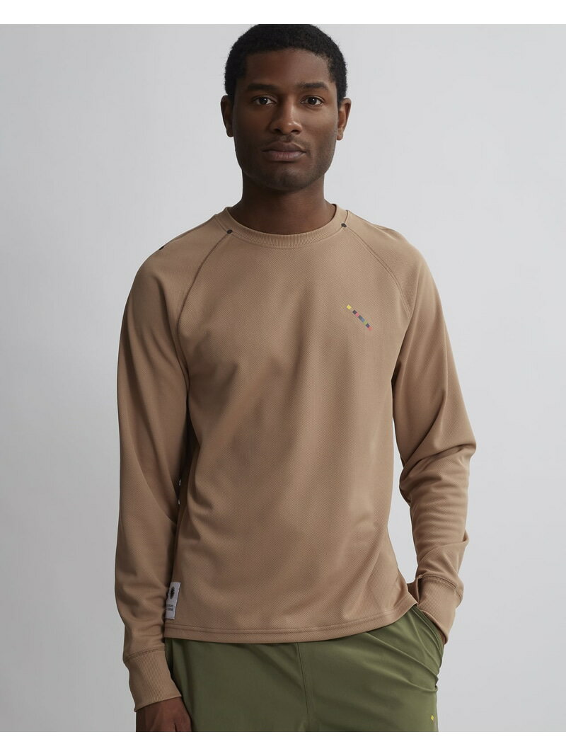 【SALE／70%OFF】All Terrain Lightweight Ls Top Saturdays NYC サタデーズ　ニューヨークシティ トップス カットソー・Tシャツ ブラウン イエロー【RBA_E】【送料無料】[Rakuten Fashion]