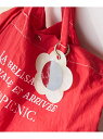 フラワーミラーキーホルダー ROPE' PICNIC PASSAGE ロペピクニック ファッション雑貨 チャーム・キーチェーン ホワイト ブルー ピンク【先行予...