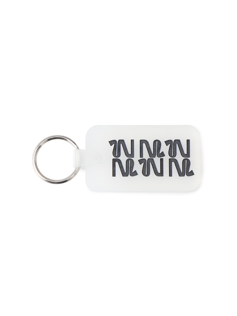 【Roster Sox for M(ムウ)】M HANGUL KEY-RING M TO R アダムエロペ ファッション雑貨 チャーム・キーチェーン ブラック ホワイト[Rakuten Fashion] 2