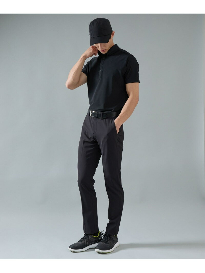 【NOIR】【撥水】【防透】ボディシェルキューダスオックスロングパンツ JUN&ROPE' ジュンアンドロペ パンツ その他のパンツ ブラック ベージュ【送料無料】[Rakuten Fashion]