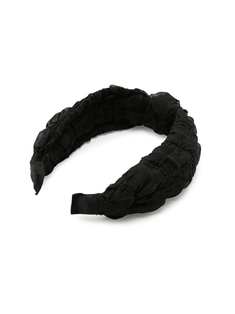 【SALE／55%OFF】ポコポコジャガードカチューシャ ROPE' PICNIC PASSAGE ロペピクニック ヘアアクセサリー カチューシャ・ヘアバンド ブラック ホワイト【RBA_E】[Rakuten Fashion] jadorejunonline-10048888 J’aDoRe JUN ONLINE サンプル画像3