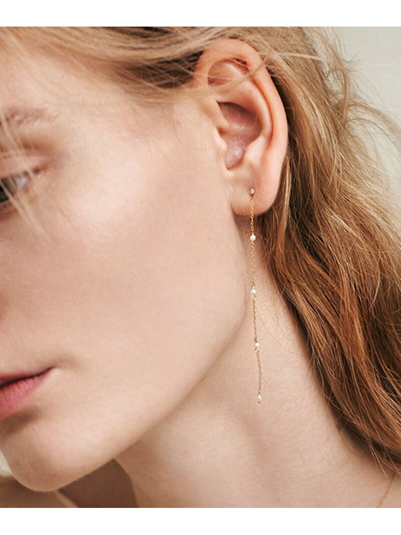樂天商城 - 【WEB限定】【les bonbon (ル ボンボン)】2way diamond pierce ROPE' ロペ アクセサリー・腕時計 ピアス ゴールド【送料無料】[Rakuten Fashion]