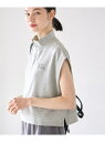 【SALE/70%OFF】セットアップ対応/ロゴ刺繍ハーフジッププルオーバー ROPE' PICNIC R ロペピクニック トップス カットソー・Tシャツ ホワ...