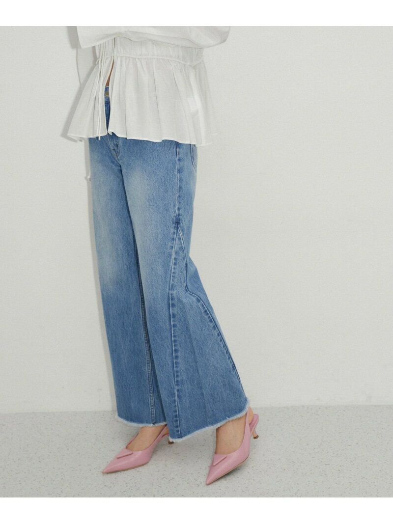 yHealthy Denim for ADAM ET ROPE'zʒ Daisy Denim Pants ADAM ET ROPE' FEMME A_Gy pc W[YEfjpc u[yz[Rakuten Fashion]