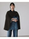 2WAYムリネニットベスト ADAM ET ROPE' FEMME アダムエロペ トップス ベスト・ジレ ベージュ【先行予約】*【送料無料】[Rakuten F...