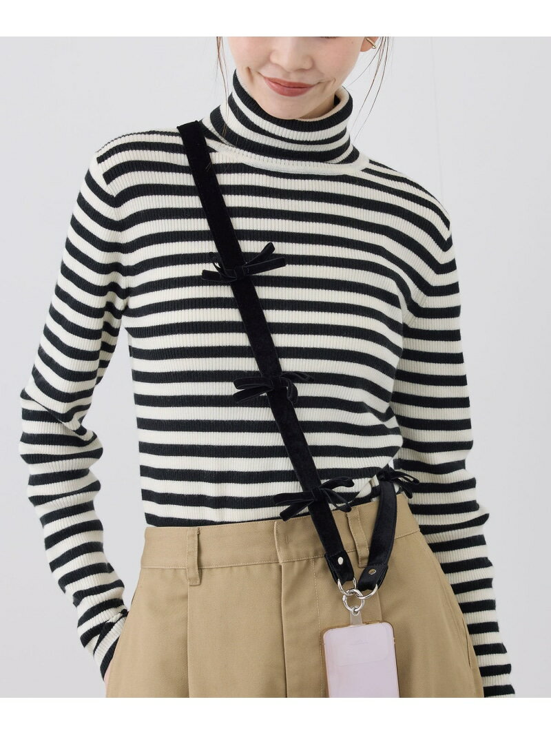 【SALE／20%OFF】ベロアリボンショルダーストラップ ROPE' PICNIC PASSAGE