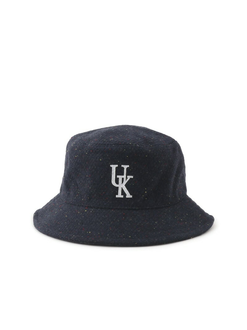 ネップロゴバケットハット JUNRED ジュン スタンダード ピックス 帽子 その他の帽子 ブラウン グレー ..