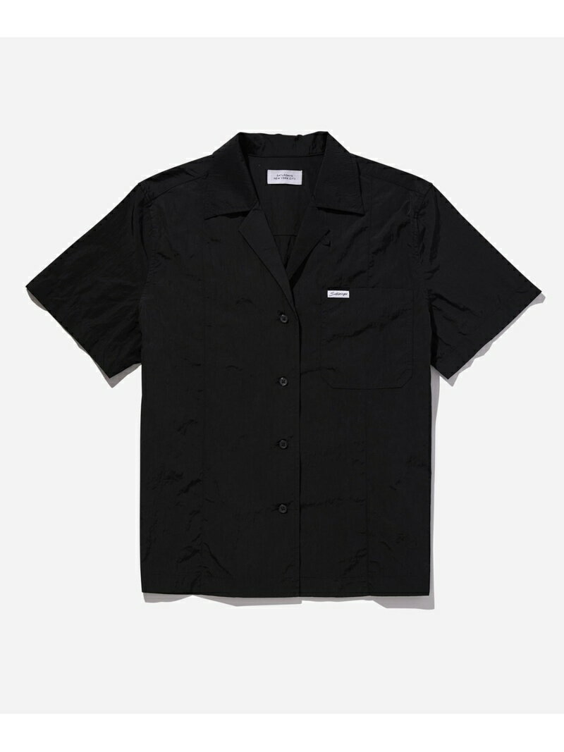 ySALE^50%OFFzDani Nylon Camp Collar Shirt Saturdays NYC T^f[Y@j[[NVeB gbvX VcEuEX ubN O[ lCr[yRBA_Ezyz[Rakuten Fashion]