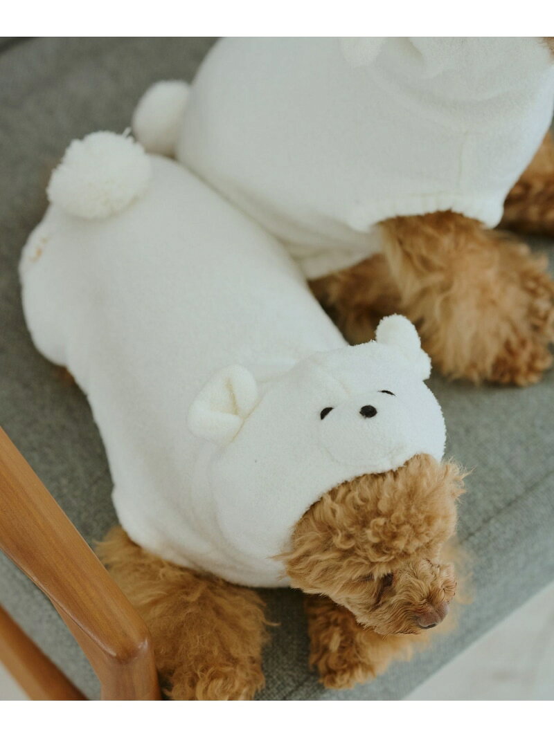 【DOG】なりきりくまウェア ROPE' PICNIC PASSAGE ロペピクニック ペット用品 ペットウェア・ペット服 ベージュ[Rakuten Fashion] jadorejunonline-10071050 J’aDoRe JUN ONLINE サンプル画像3