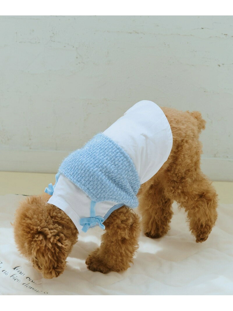 【DOG】ビスチェレイヤード風シャツ ROPE' PICNIC PASSAGE ロペピクニック ペット用品 ペットウェア・ペット服 ホワイト[Rakuten Fashion] jadorejunonline-10071051 J’aDoRe JUN ONLINE サンプル画像3