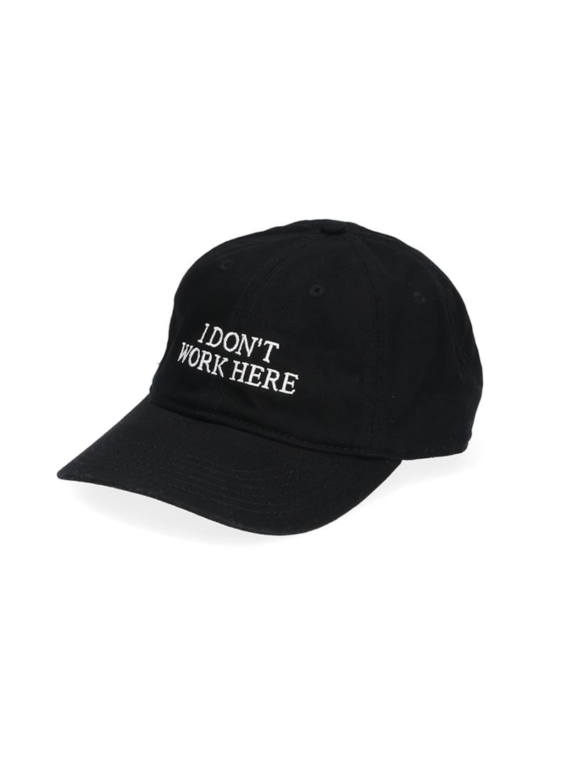 IDEA/アイデア SORRY I DONT WORK HERE CAP bonjour records ボンジュールレコード 帽子 キャップ ブラック ブルー【送料無料】[Rakuten Fashion]