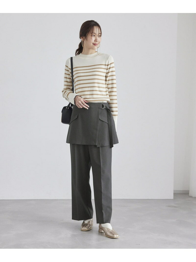 【SALE／39%OFF】ラップベルトパンツ/セットアップ対応・リンクコーデ ROPE' PICNIC ロペピクニック パンツ その他のパンツ グレー ベージュ【RBA_E】【送料無料】[Rakuten Fashion] jadorejunonline-10060259 J’aDoRe JUN ONLINE サンプル画像3