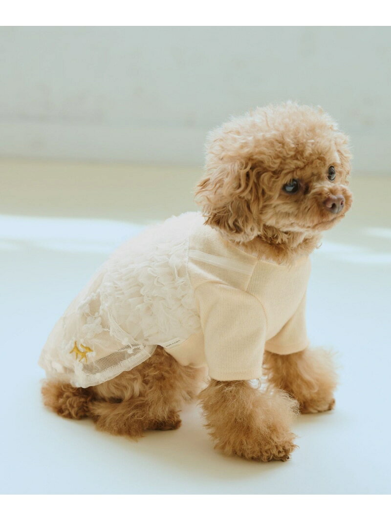 【DOG】カットドッキングチュールワンピース ROPE' PICNIC PASSAGE ロペピクニック ペット用品 ペットウェア・ペット服[Rakuten Fashion] jadorejunonline-10071052 J’aDoRe JUN ONLINE サンプル画像3