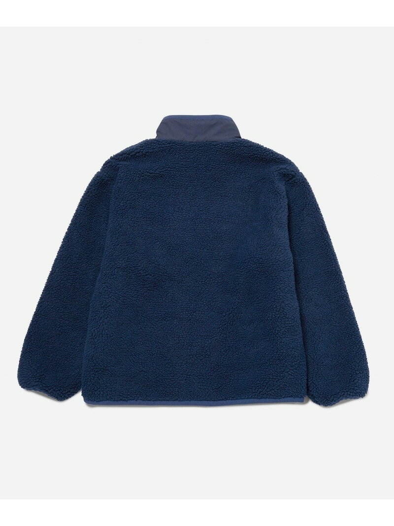 【SALE／30%OFF】BOA FLEECE ZIP BLOUSON Saturdays NYC サタデーズ　ニューヨークシティ ジャケット・アウター ブルゾン・ジャンパー ブラック ブルー【RBA_E】【送料無料】[Rakuten Fashion]
