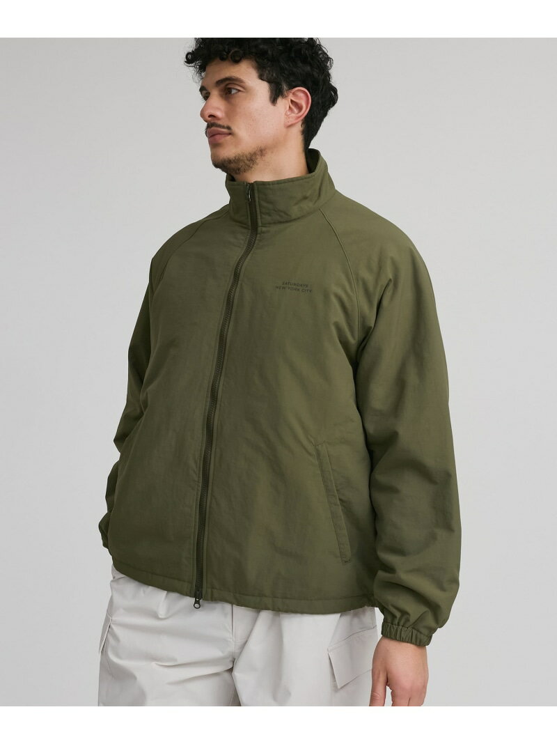 【SALE／30%OFF】Hide Ripstop Padded Light Jacket Saturdays NYC サタデーズ　ニューヨークシティ ジャケット・アウター ナイロンジャケット グリーン ベージュ【RBA_E】【送料無料】[Rakuten Fashion]のサムネイル