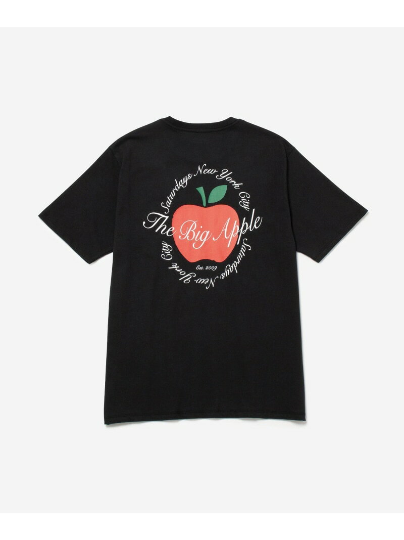 【SALE／30%OFF】THE BIG APPLE STANDARD SS TEE Saturdays NYC サタデーズ　ニューヨークシティ トップス カットソー・Tシャツ ブラック グリーン グレー【RBA_E】【送料無料】[Rakuten Fashion]