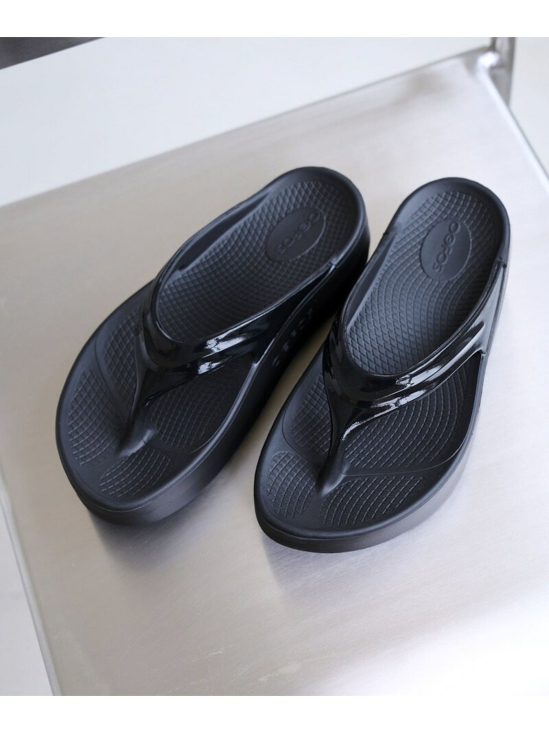 【SALE／20%OFF】【OOFOS/ウーフォス】OOmega ROPE' PICNIC PASSAGE ロペピクニック シューズ・靴 サンダル ベージュ ブラック【RBA_E】【送料無料】[Rakuten Fashion] jadorejunonline-10076929 J’aDoRe JUN ONLINE サンプル画像3